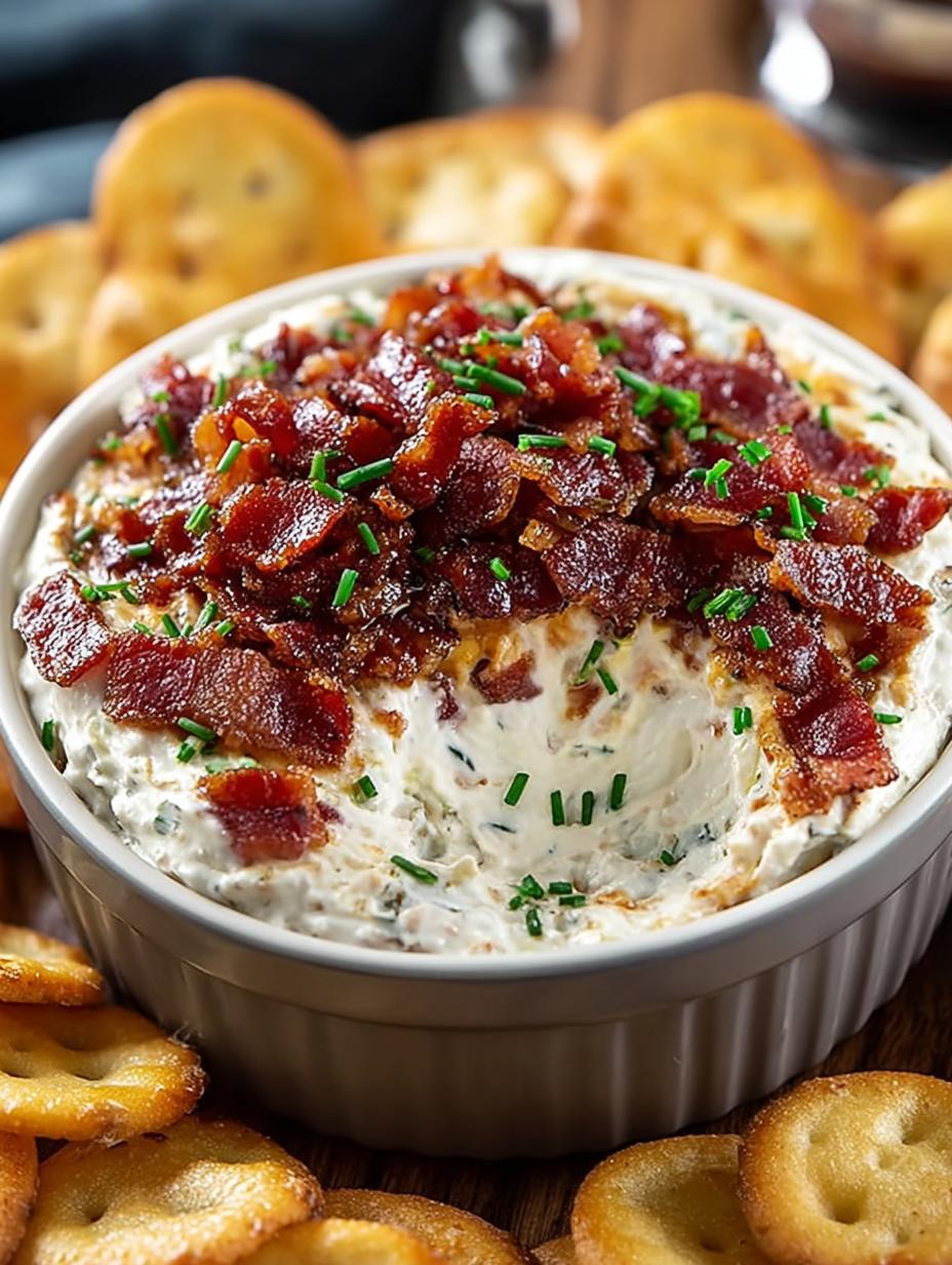 Savory Caramelized Onion Bacon Dip Recipe for Parties - Caramelized Onion Bacon Dip - main visual representation