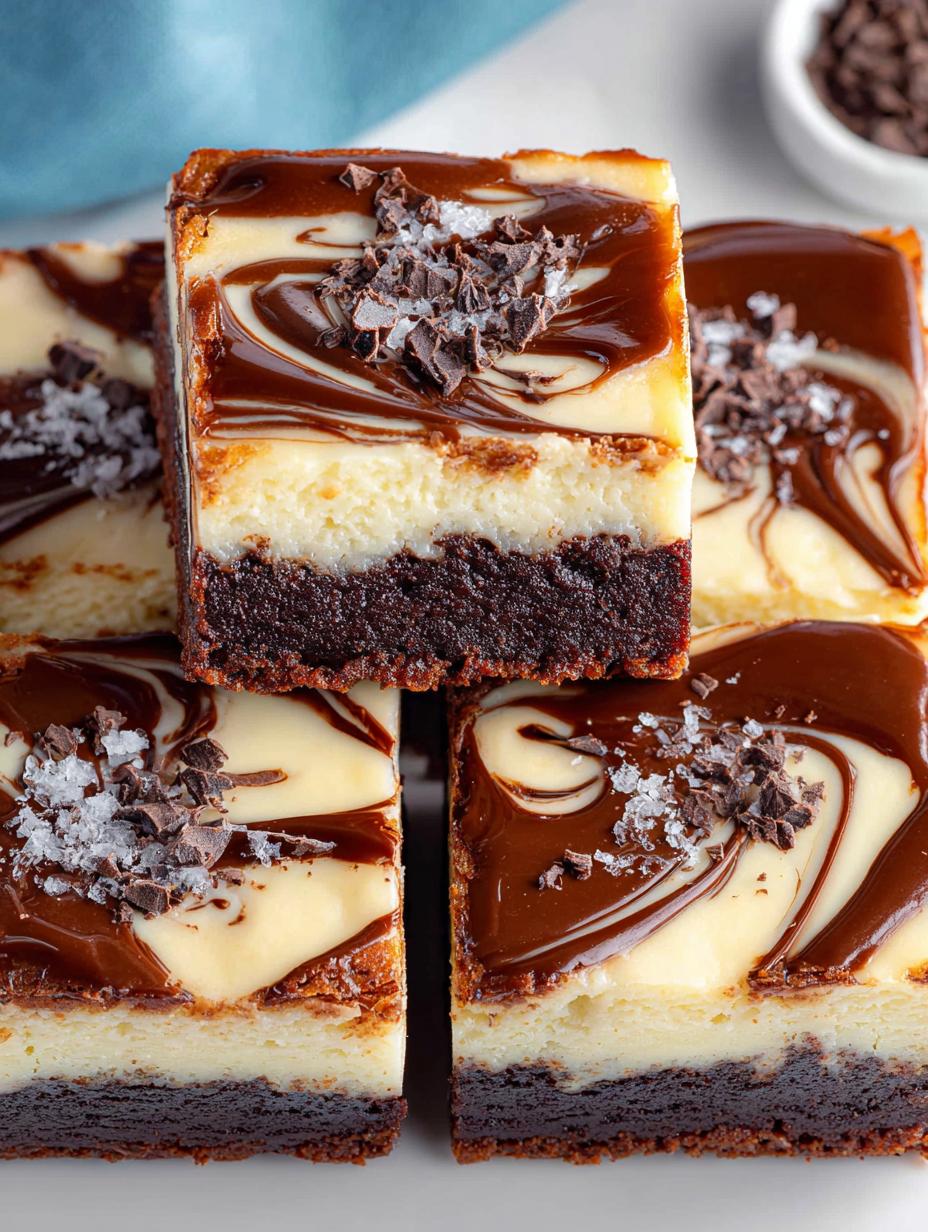 Cheesecake Chocolate Brownies: 5 Layers of Indulgence - Cheesecake Chocolate Brownies - main visual representation