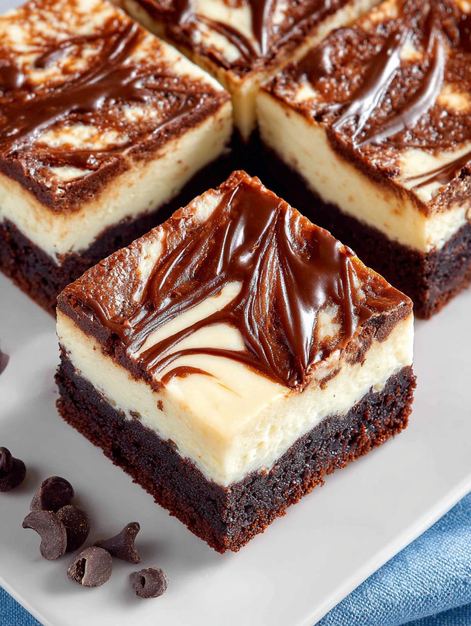 Cheesecake Chocolate Brownies