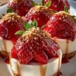 Cheesecake Deviled Strawberries