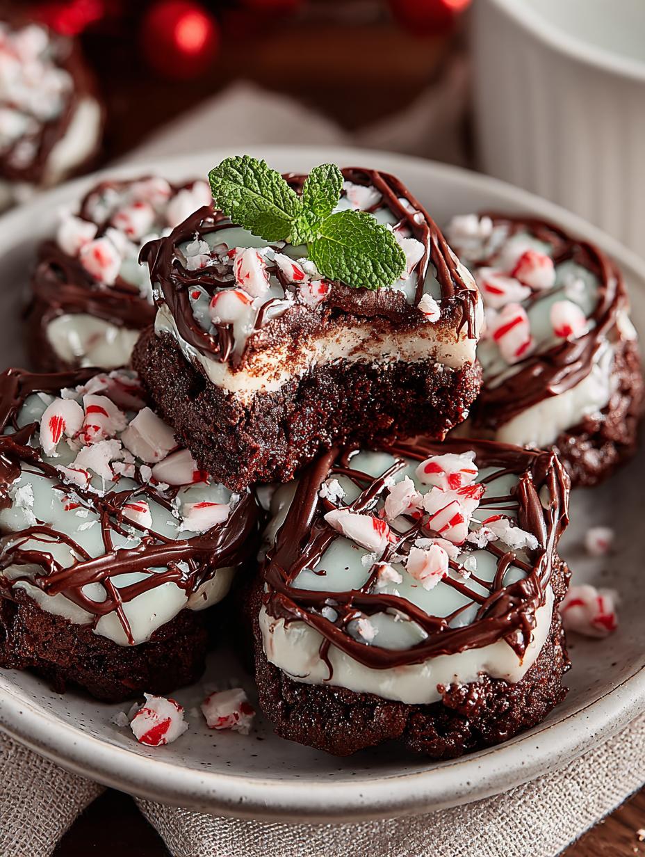 Chewy Mini Chocolate Peppermint