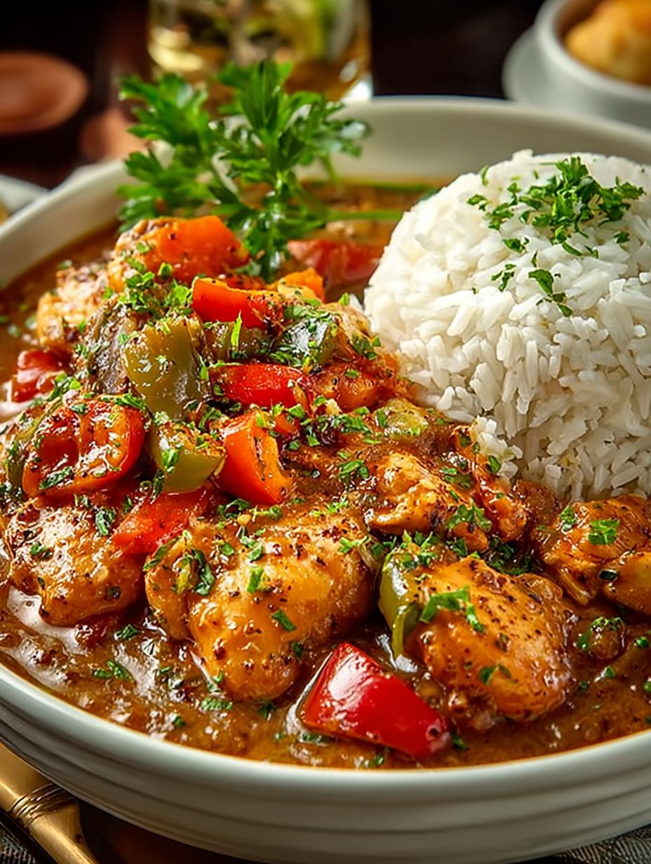 Savory Chicken Etouffee: 7 Steps to Comforting Cajun Delight - Chicken Etouffee - additional detail