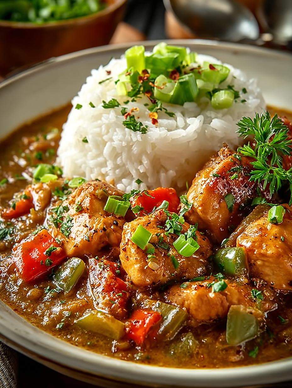 Chicken Etouffee