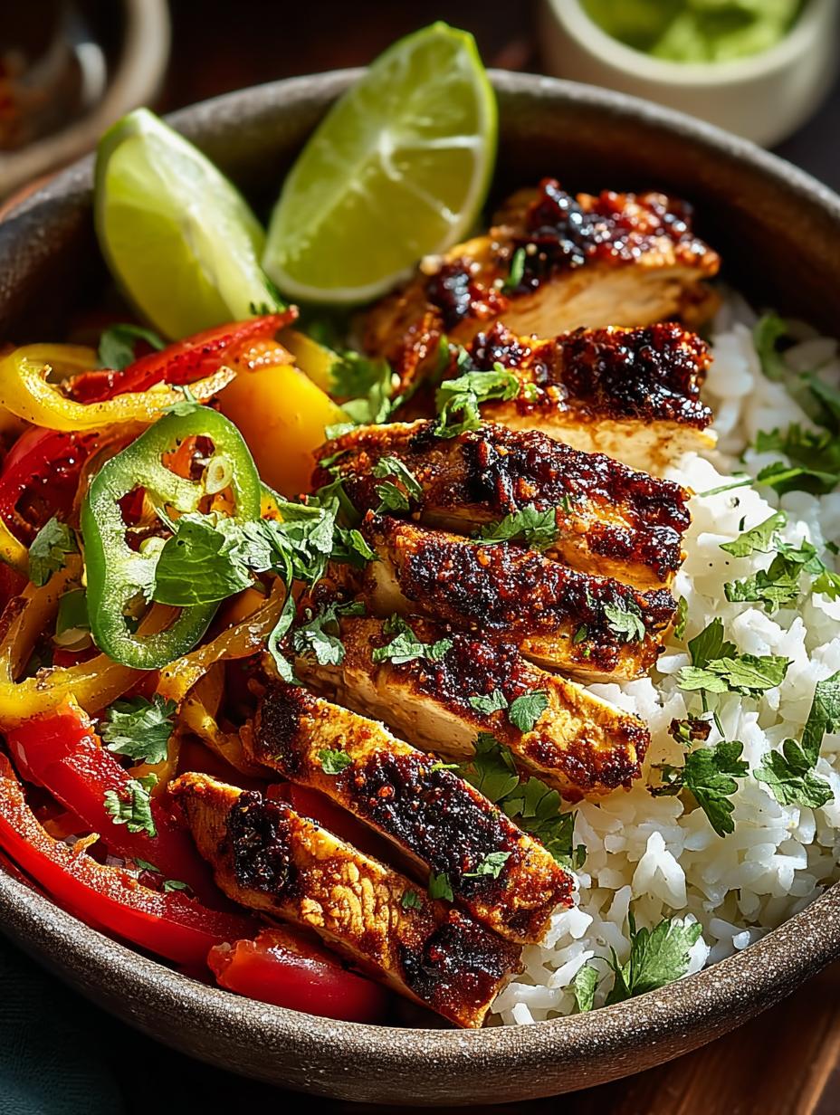 Chicken Fajita Bowls