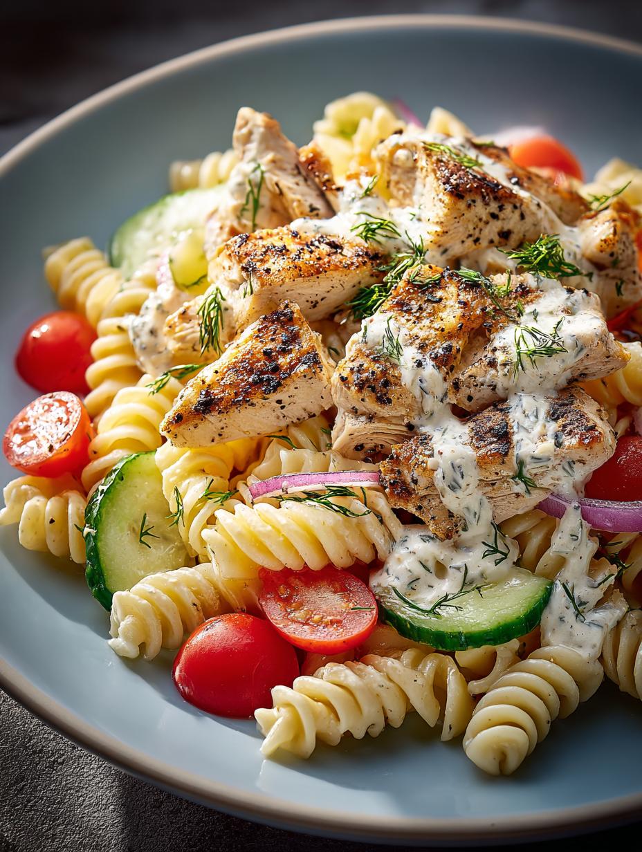 Chicken Gyro Pasta: 7 Reasons to Love This Flavorful Dish - Chicken Gyro Pasta - additional detail
