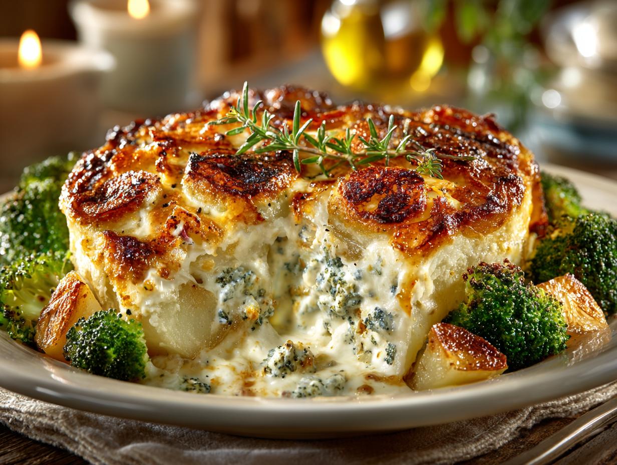 Chicken Potato Broccoli Casserole