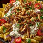 Chicken Shawarma Pasta with