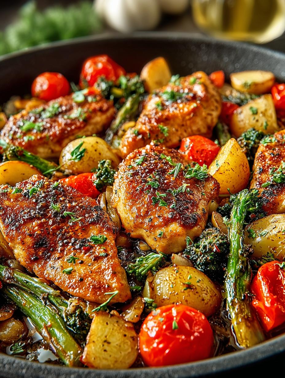 Chicken Vegetable Skillet: 30-Minute Delicious Recipe - Chicken Vegetable Skillet - main visual representation