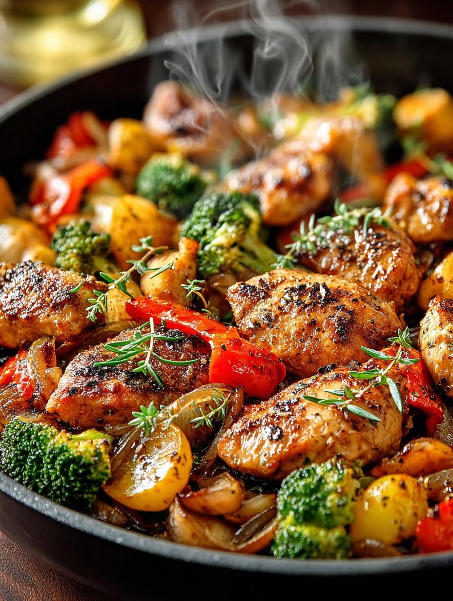 Chicken Vegetable Skillet