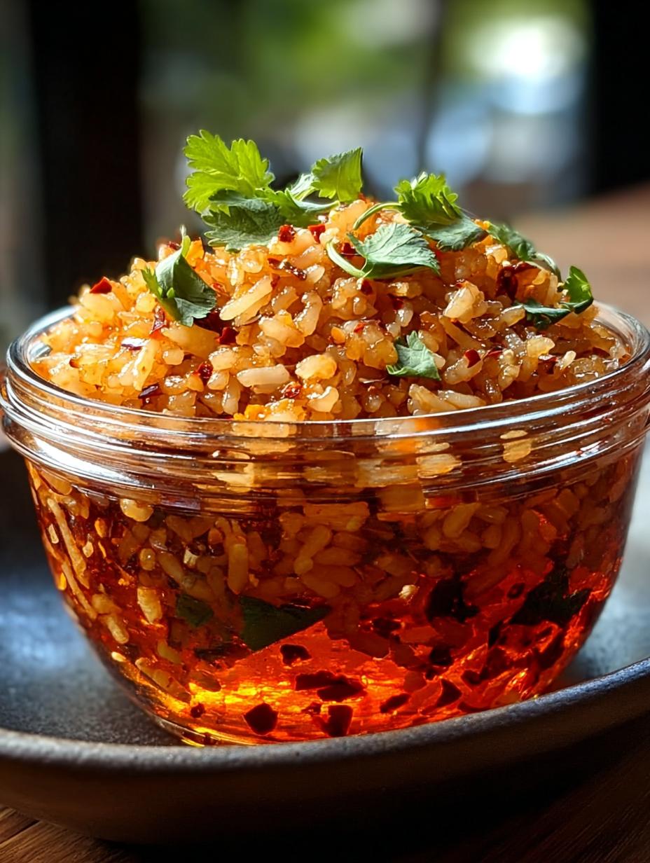 Chili Oil Sinangag: 30-Minute Spicy Garlic Rice Recipe - Chili Oil Sinangag - additional detail