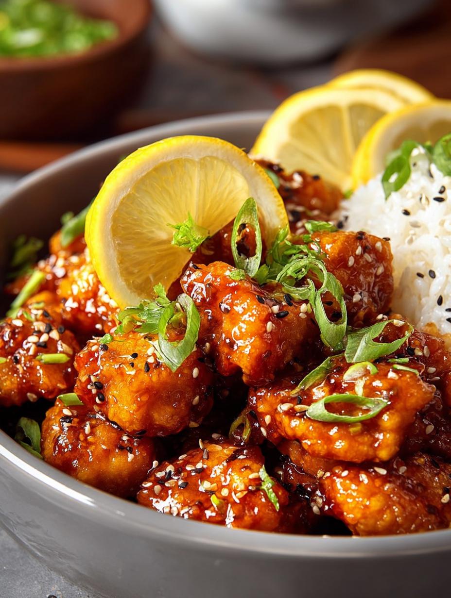 Chinese Lemon Chicken