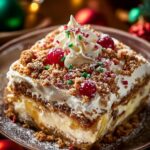 Christmas Cookie Lasagna