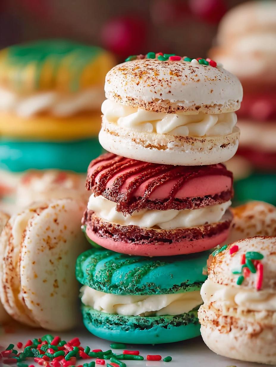 Christmas Tree Cake Macarons: 5 Festive Treats to Delight - Christmas Tree Cake Macarons - additional detail