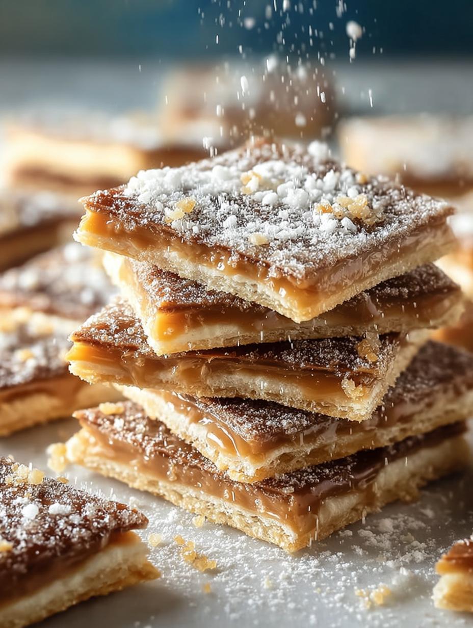 Churro Saltine Toffee