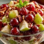 Cinnamon Apple Grape Salad