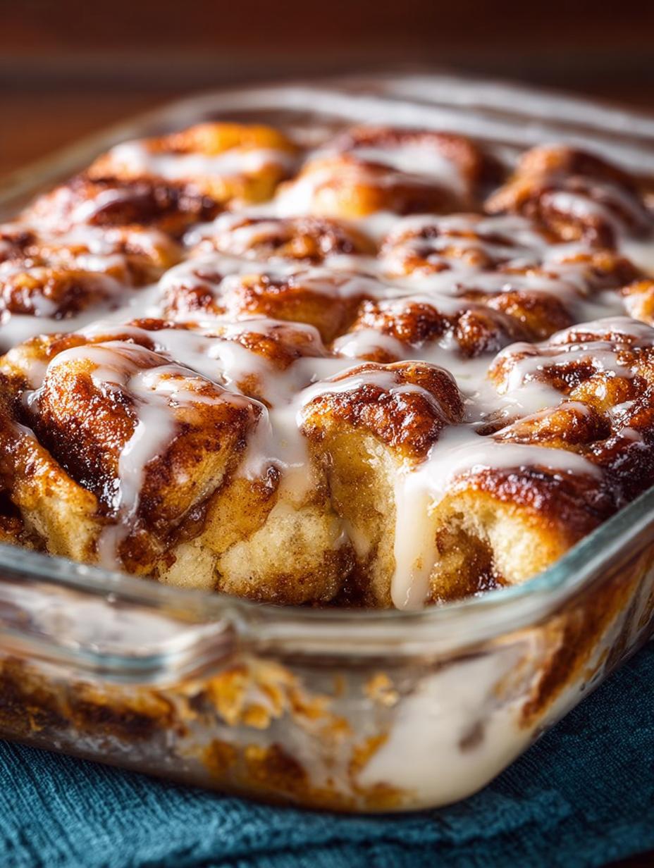 Delicious Cinnamon Roll Casserole Recipe to Savor - Cinnamon Roll Casserole - additional detail