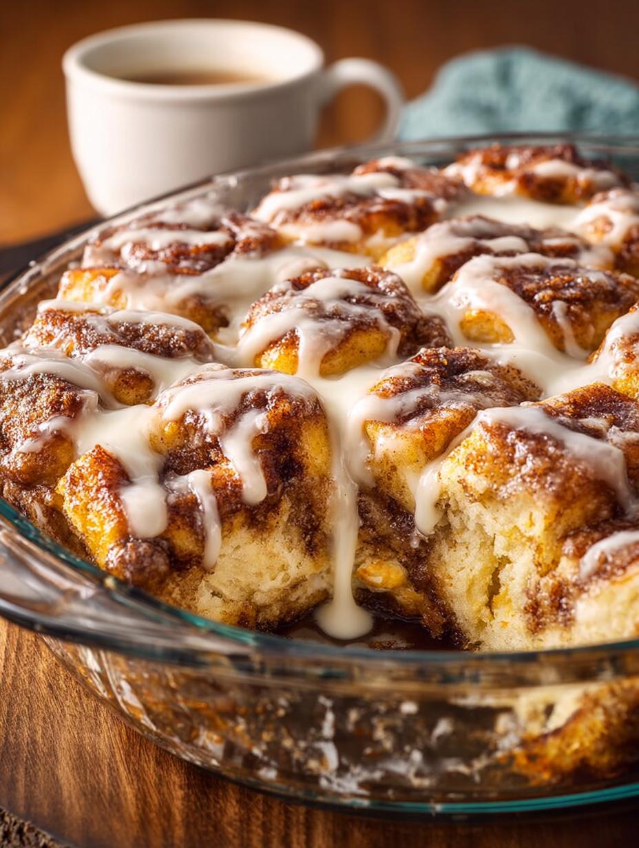 Cinnamon Roll Casserole