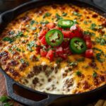 Cowboy Queso Beef Dip