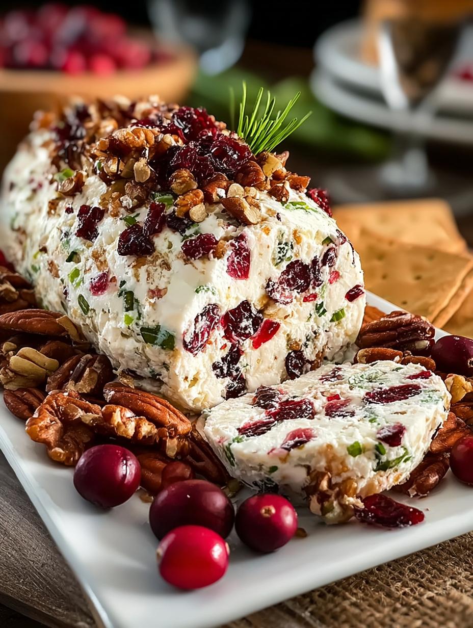 Cranberry Pecan Cheese Ball