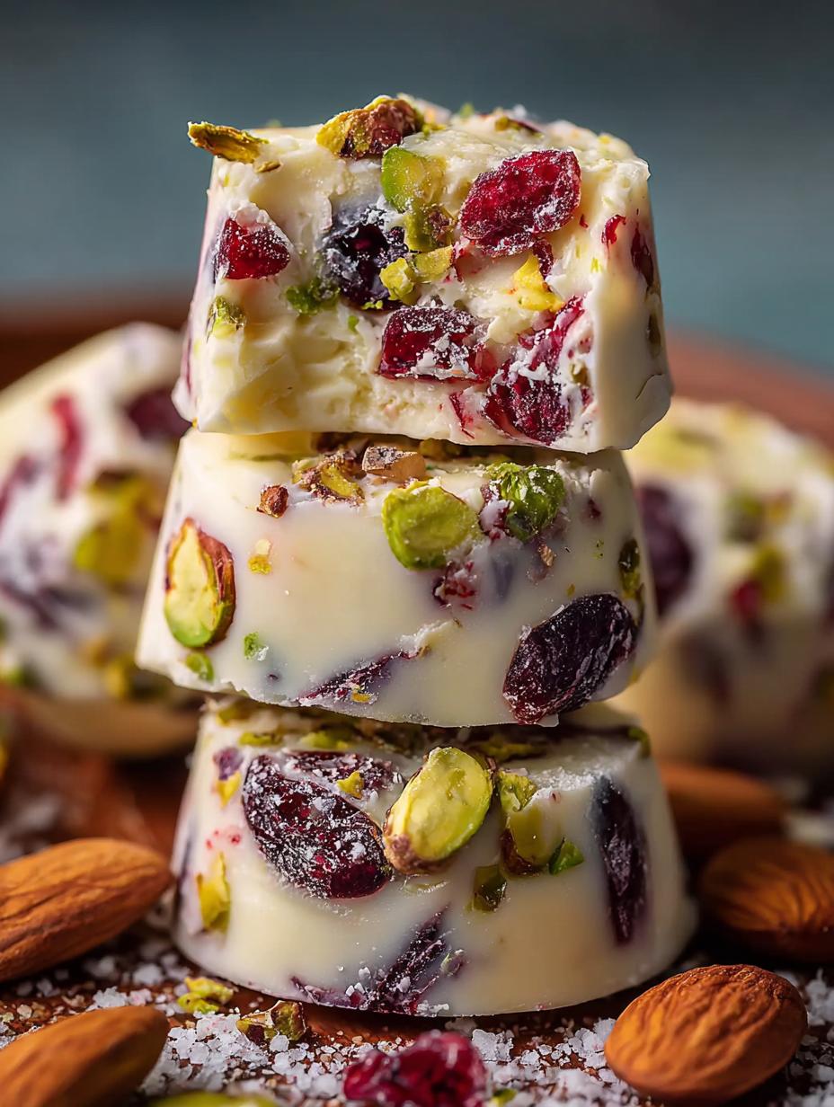 Cranberry Pistachio White Chocolate Delights for Every Occasion - Cranberry Pistachio White Chocolate - additional detail