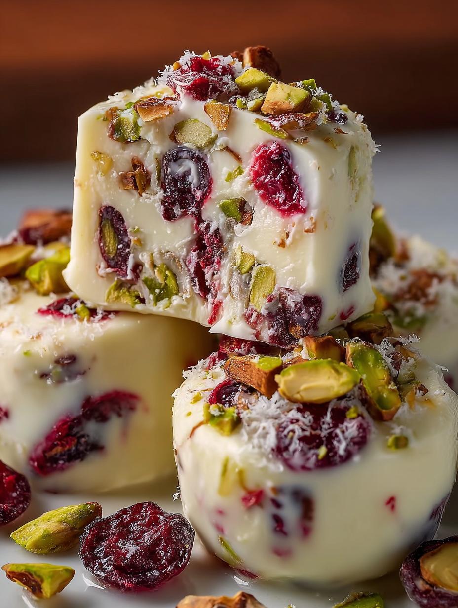 Cranberry Pistachio White Chocolate