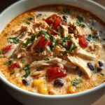 Creamy Chicken Tortilla Soup