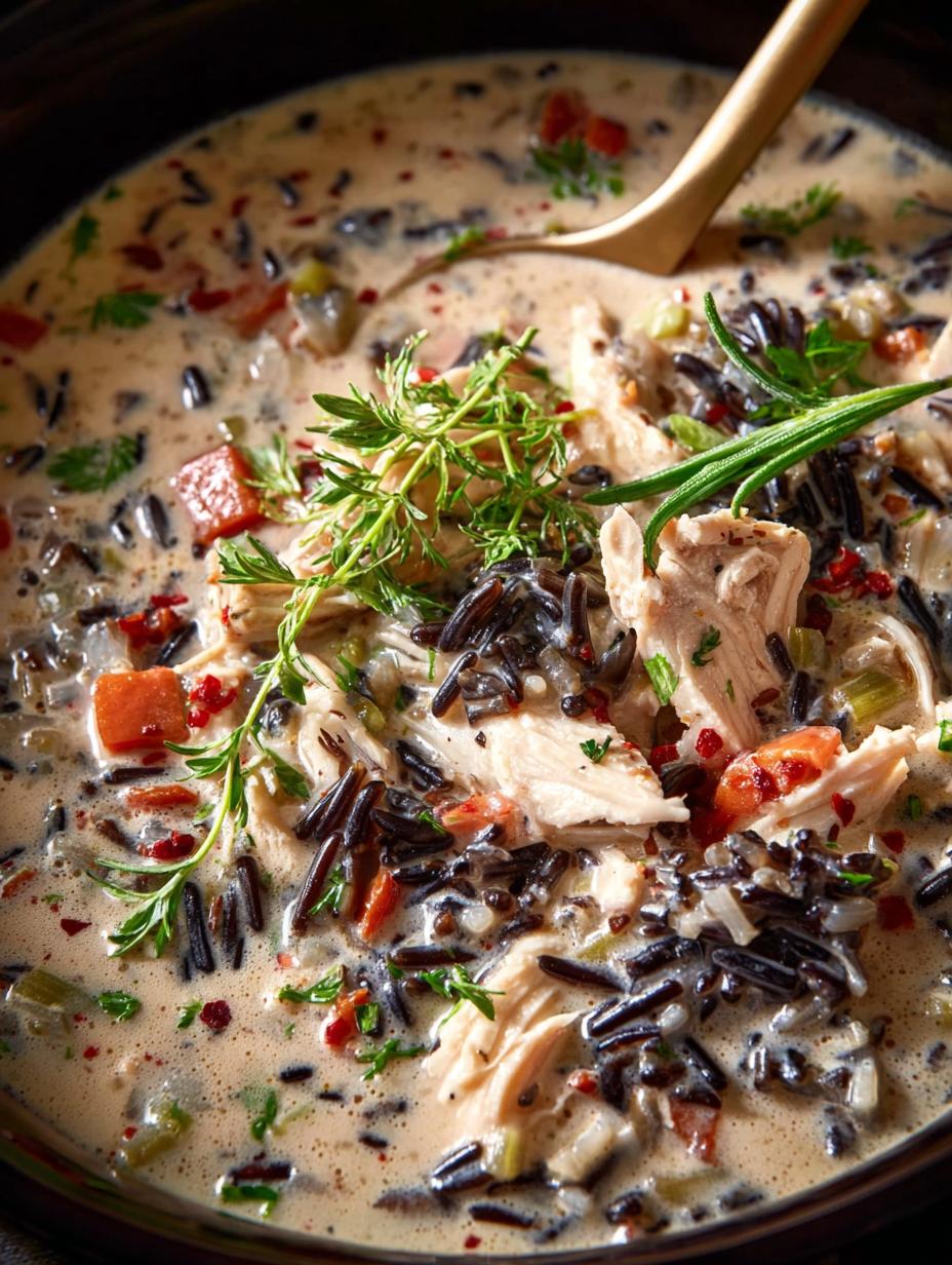 Creamy Crockpot Chicken Black