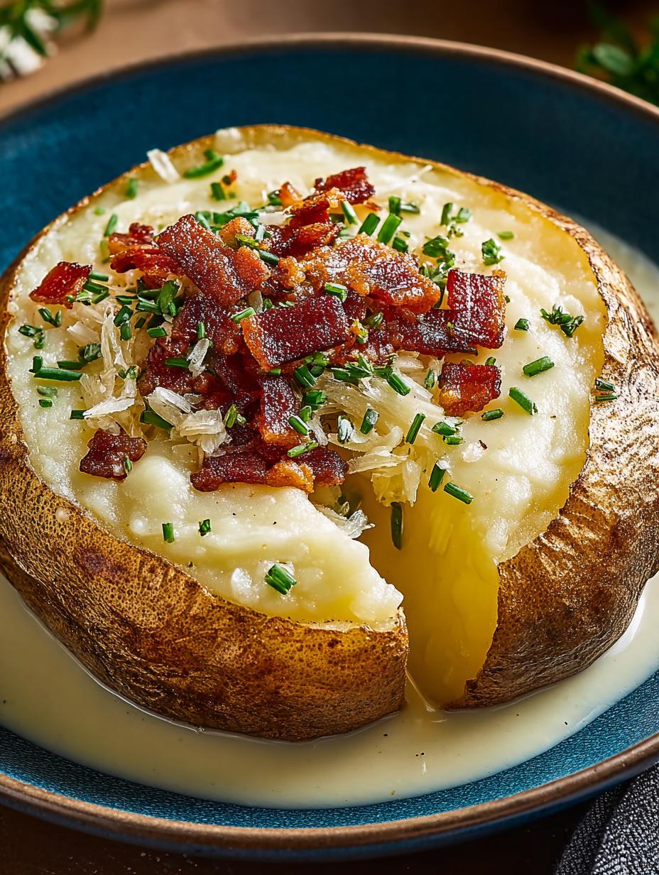 Creamy Loaded Baked Potato: 5 Irresistible Comfort Food Ideas - Creamy Loaded Baked Potato - main visual representation