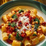 Creamy Rigatoni with Crispy