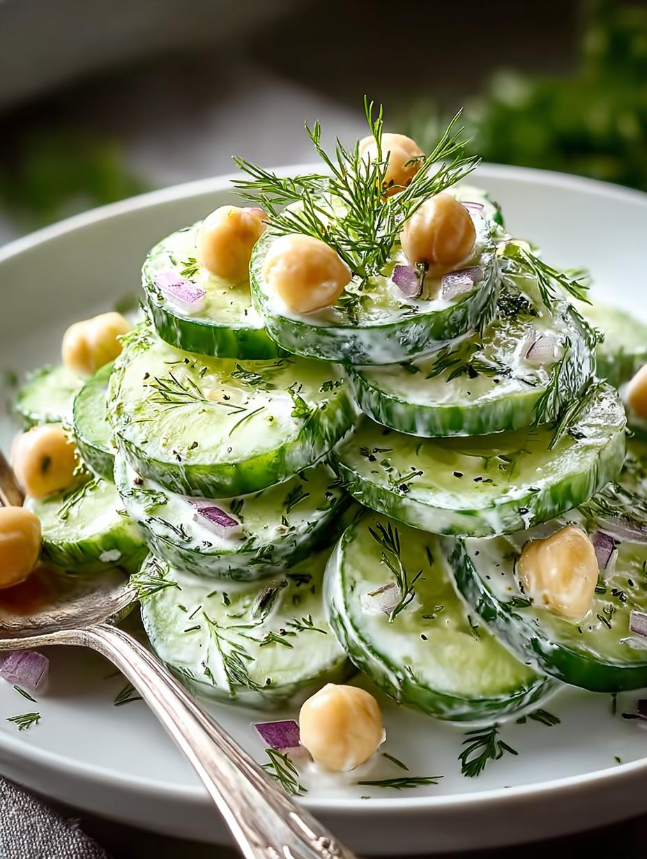 Cucumber Chickpea Dill Salad: 7 Refreshing Benefits - Cucumber Chickpea Dill Salad - main visual representation