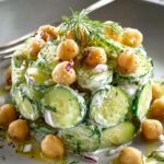 Cucumber Chickpea Dill Salad