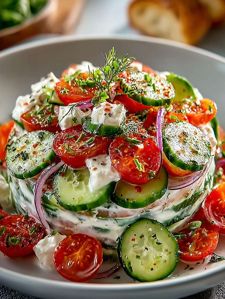 Cucumber Ranch Crack Salad
