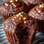 Double Chocolate Zucchini Muffins