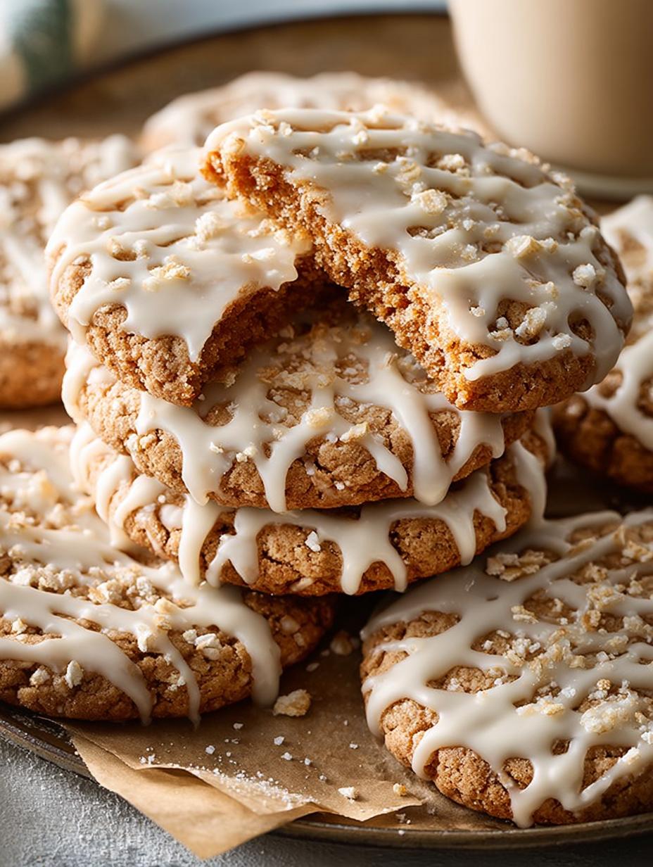 Eggnog Iced Oatmeal Cookies: 7 Irresistible Ways to Enjoy - Eggnog Iced Oatmeal Cookies - additional detail