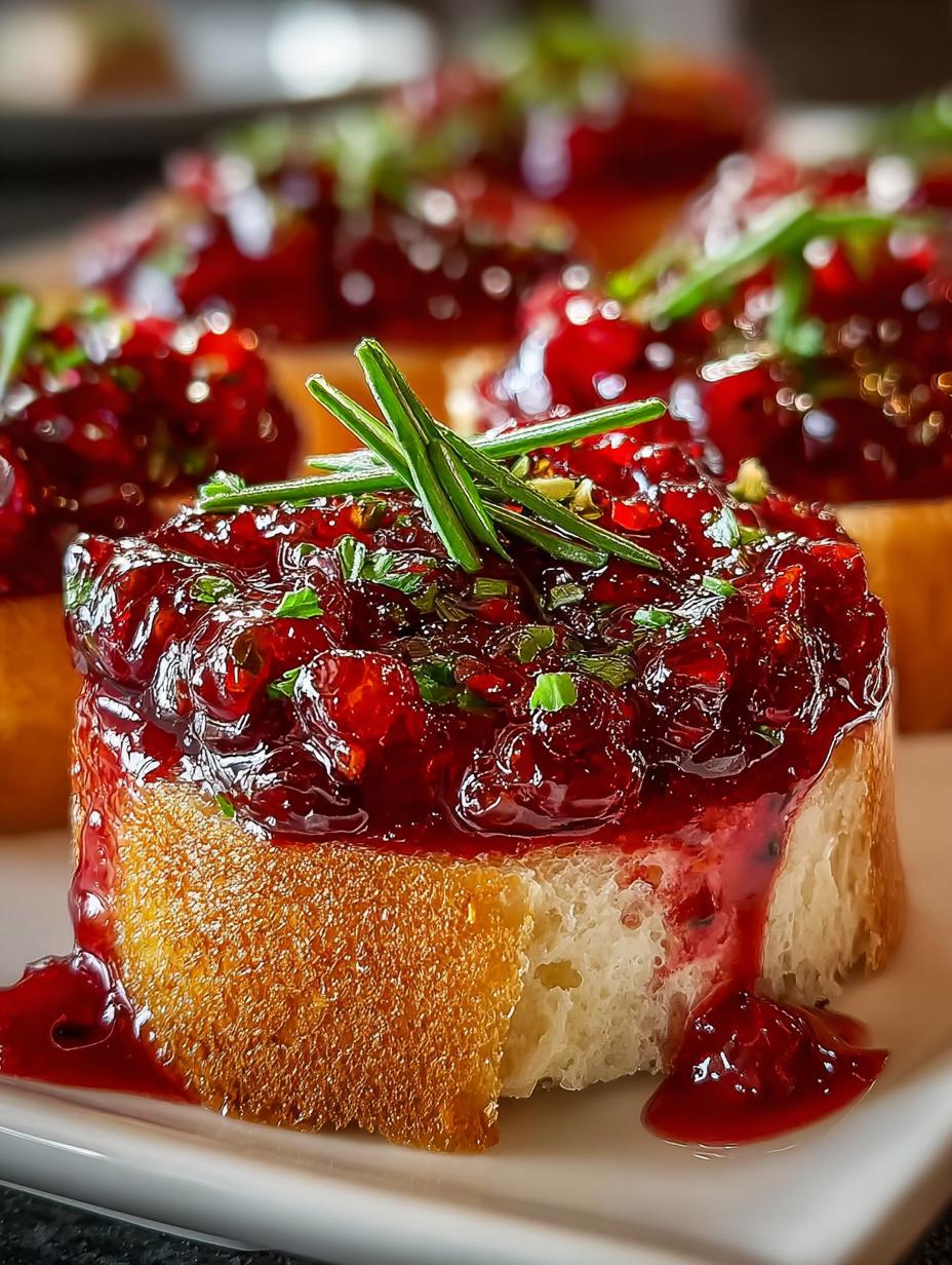 Festive Cranberry Pepper Jelly