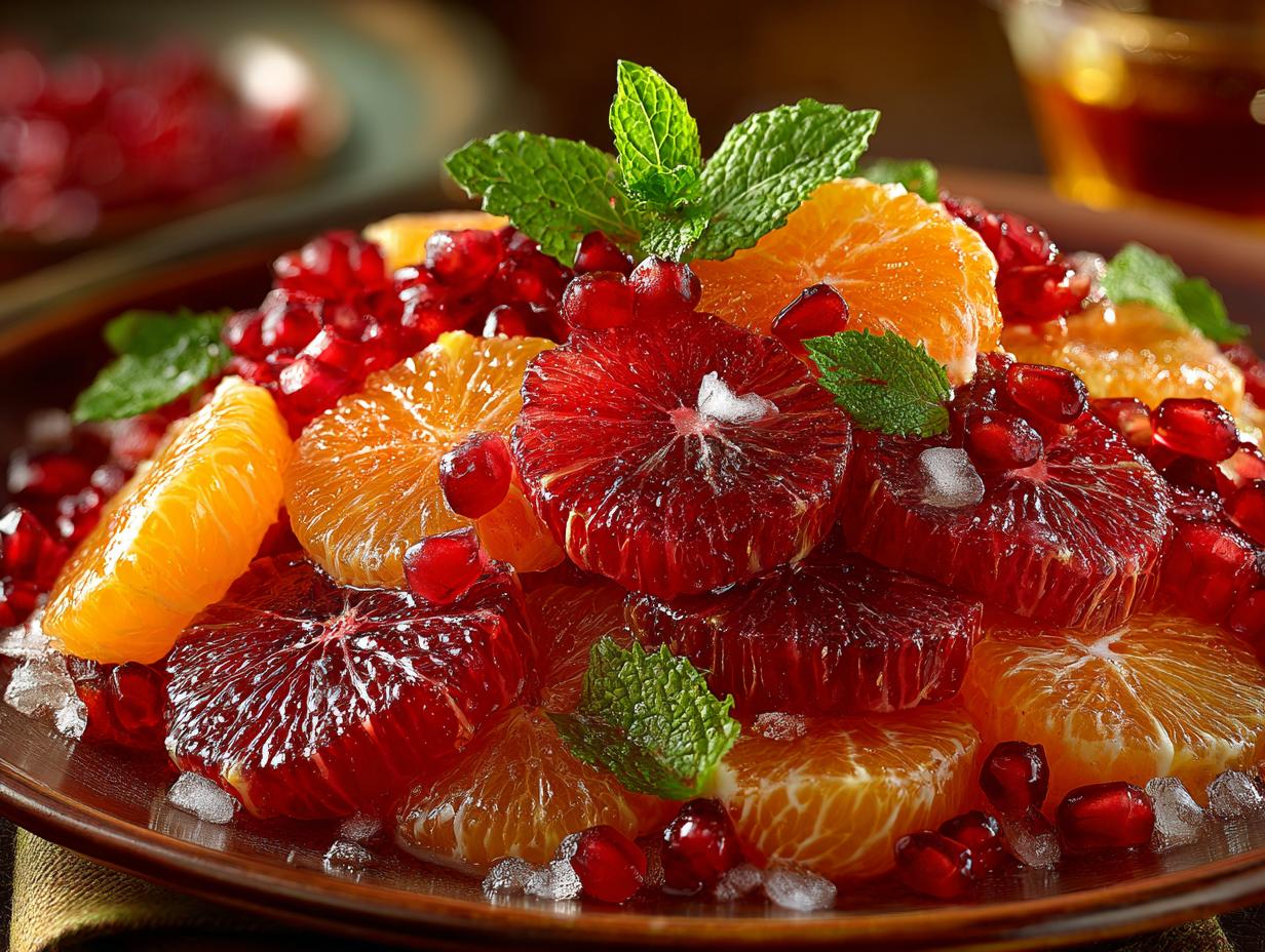 Festive Pomegranate Citrus Salad