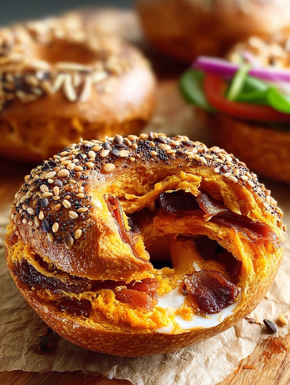 Flavorful Bagel with Sweet