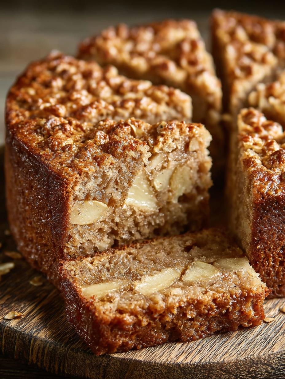 Flourless Oatmeal Apple Cake