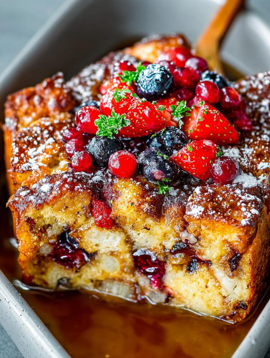 French Toast Casserole: 8 Irresistible Ways to Enjoy - French Toast Casserole - additional detail