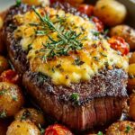 Garlic Butter Steak Cheddar