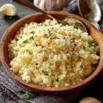 Garlic Parmesan Cauliflower Rice