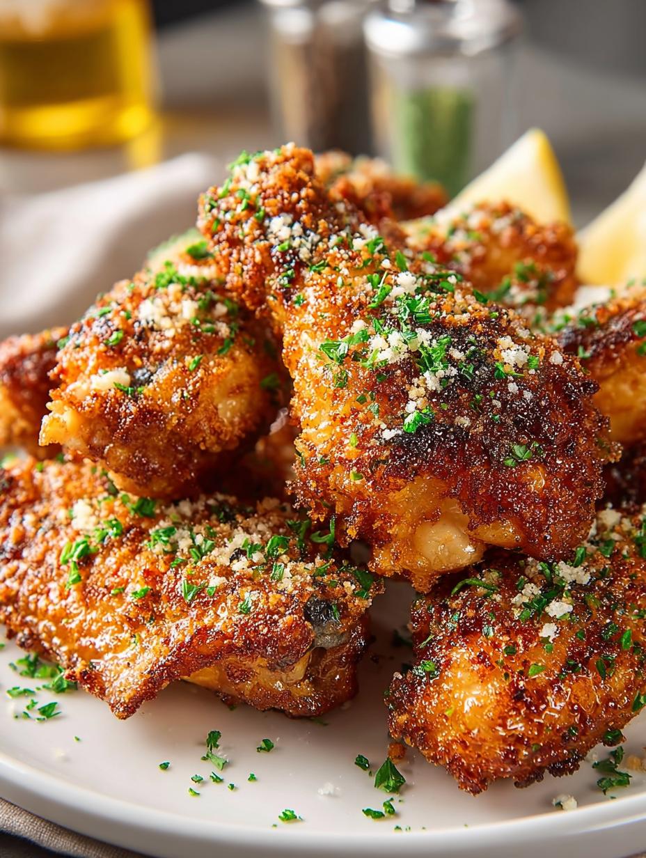 Garlic Parmesan Chicken Wings: 7 Crispy Delights to Savor - Garlic Parmesan Chicken Wings - main visual representation