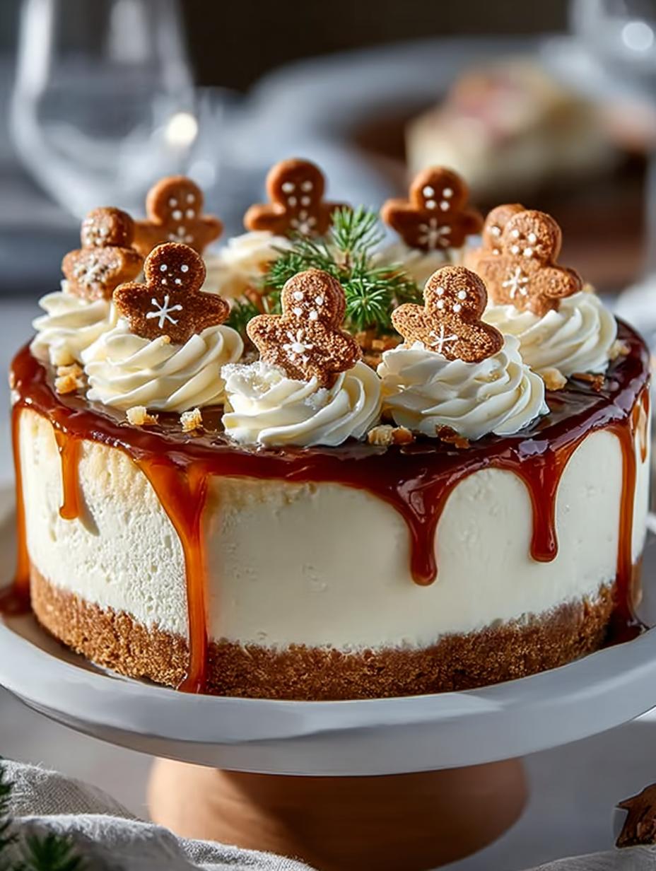 Gingerbread Cheesecake: 7 Irresistibly Creamy Recipes - Gingerbread Cheesecake - main visual representation