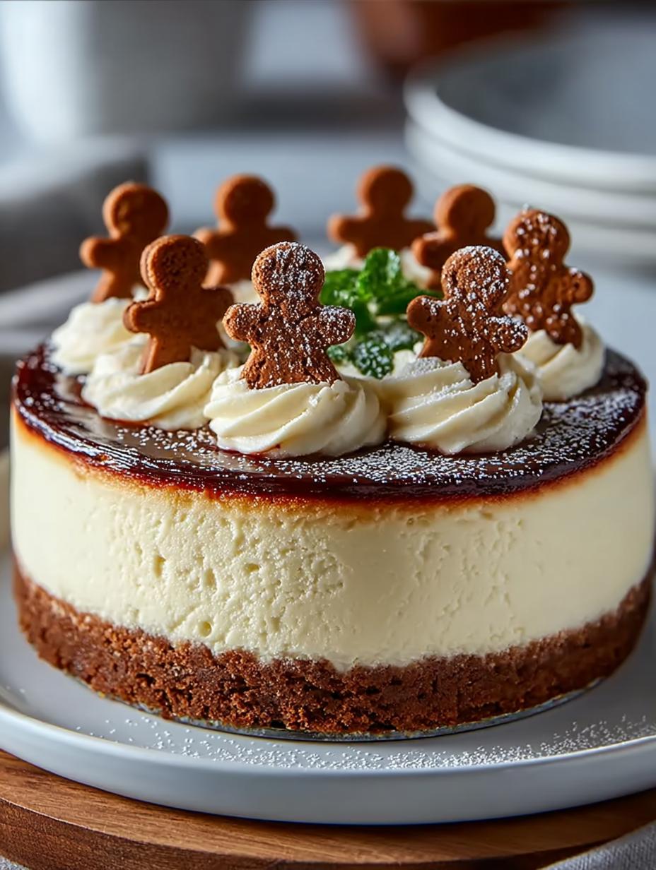 Gingerbread Cheesecake: 7 Irresistibly Creamy Recipes - Gingerbread Cheesecake - additional detail