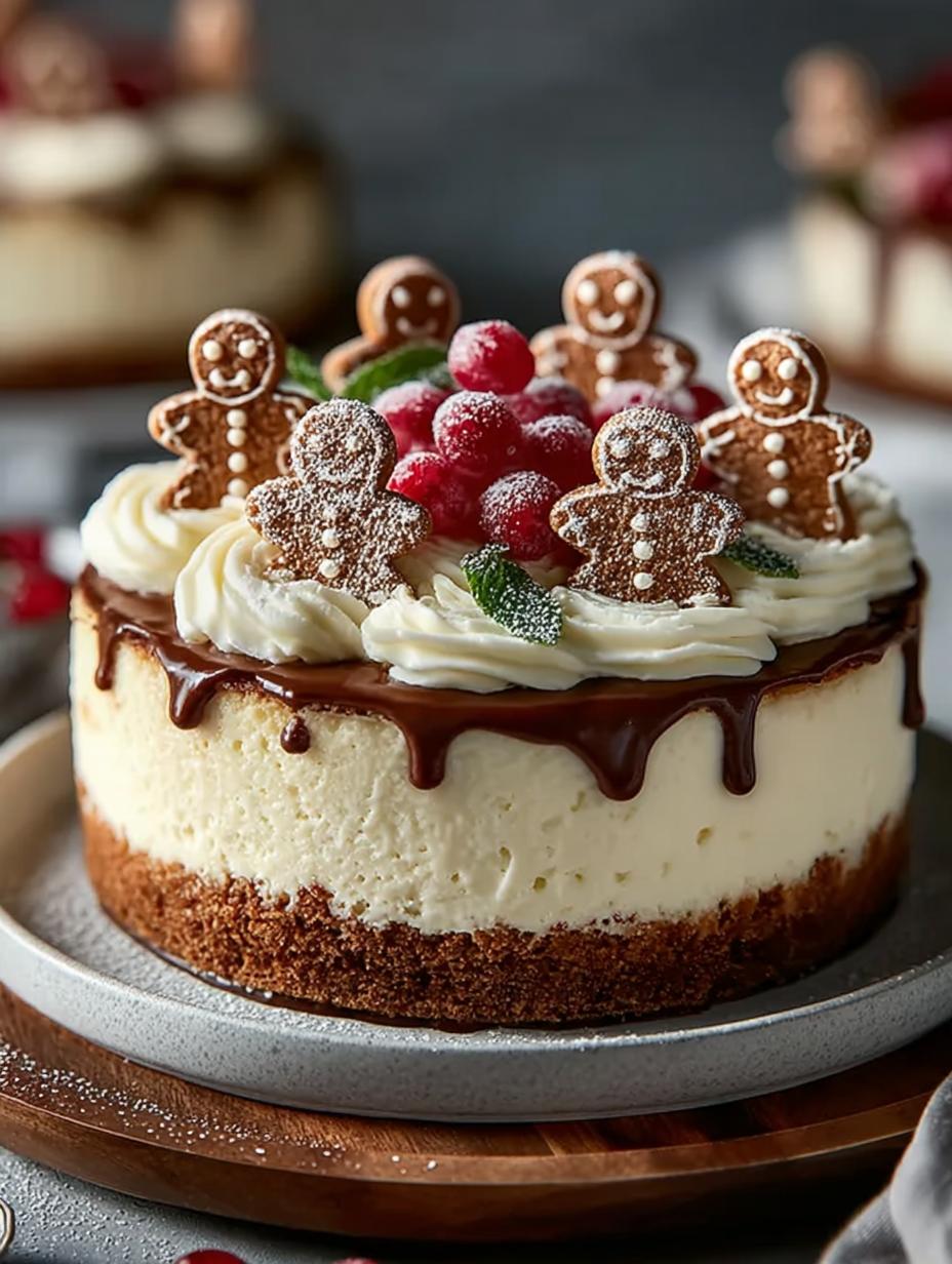 Gingerbread Cheesecake