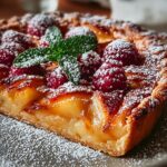 Golden Crostata with Winter