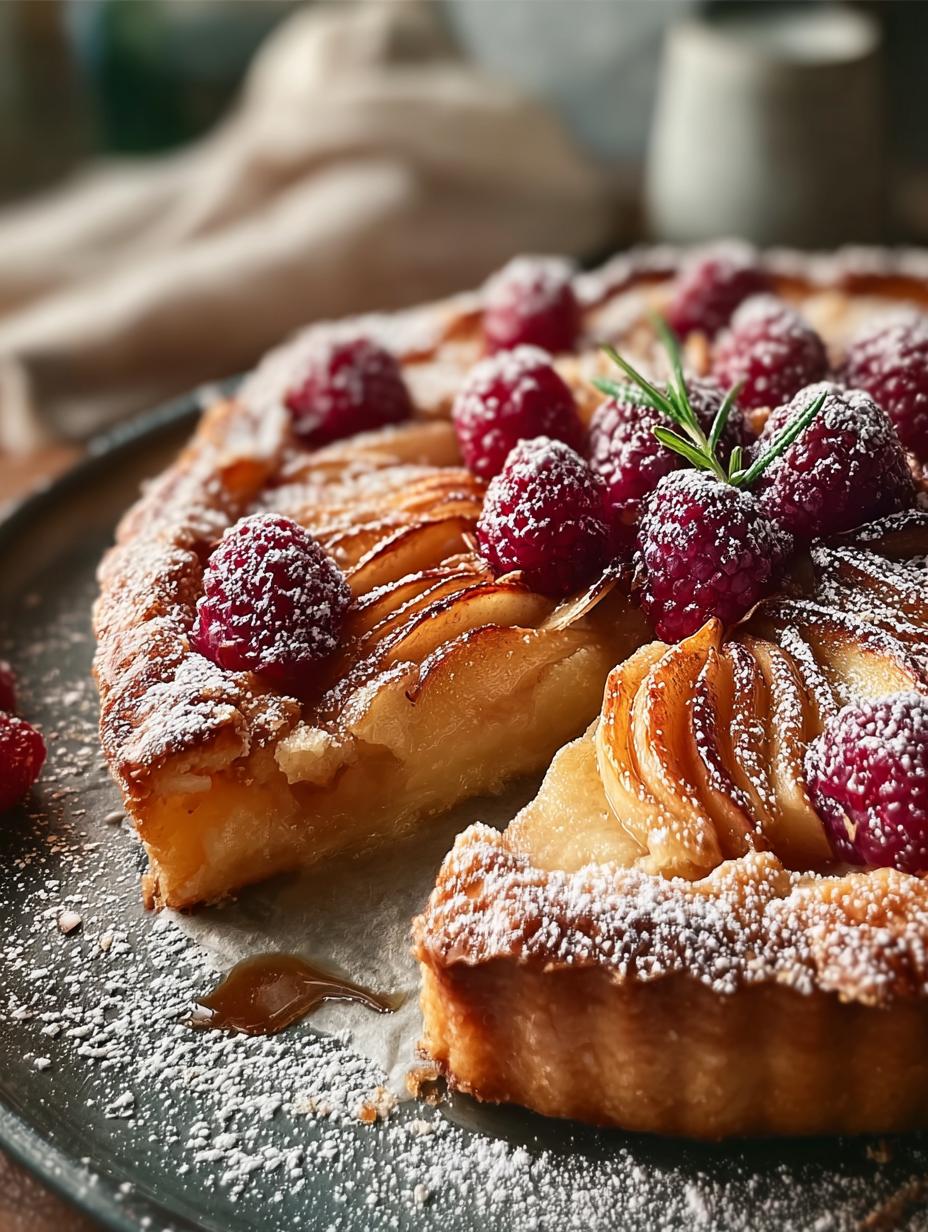 Delightful Golden Crostata with Winter Fruits Recipe - Golden Crostata with Winter - additional detail