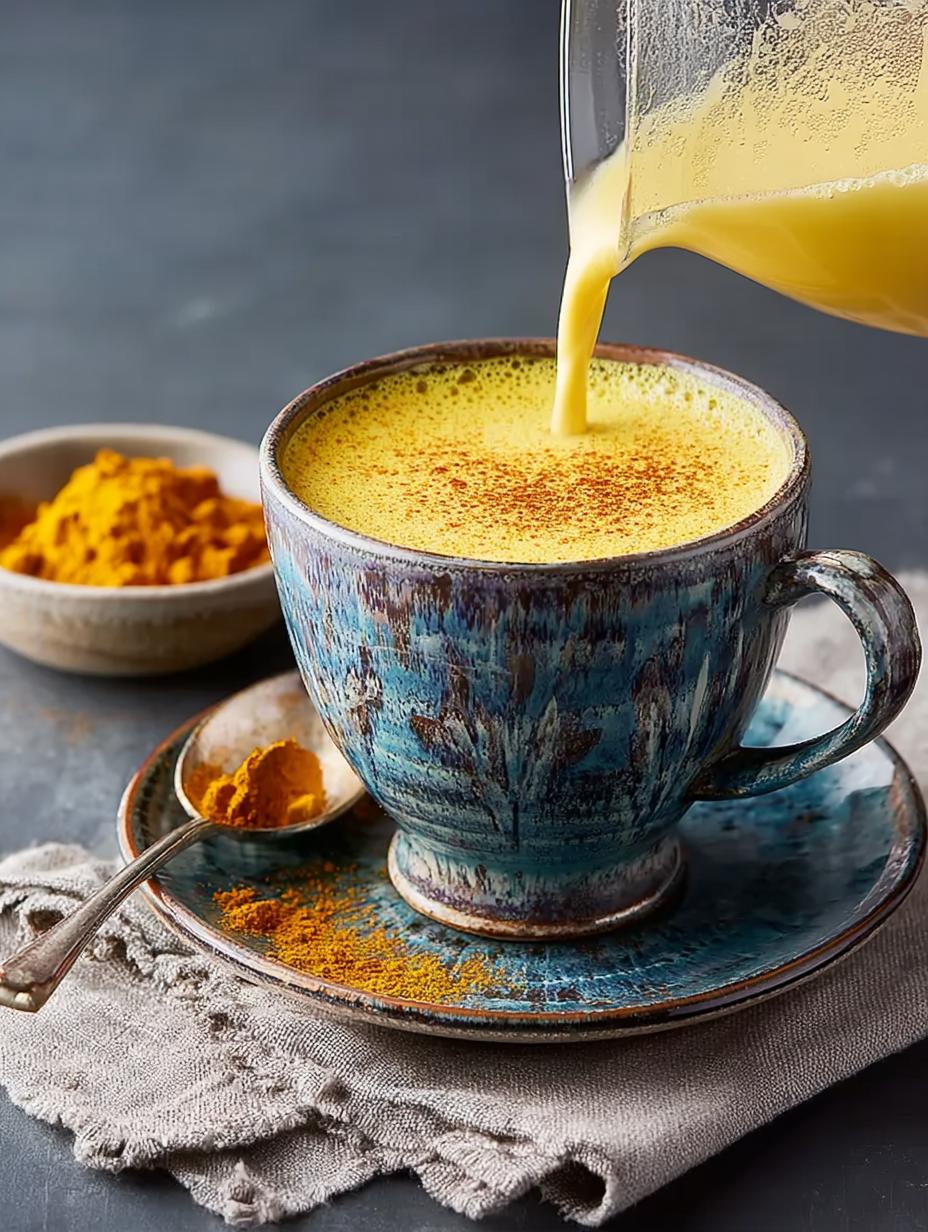 Delicious Golden Turmeric Latte for Cozy Evenings - Golden Turmeric Latte - main visual representation