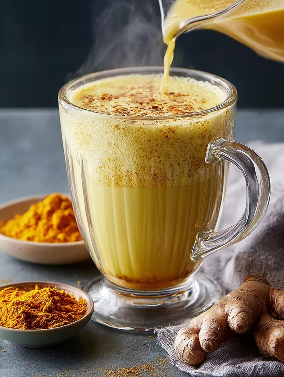 Delicious Golden Turmeric Latte for Cozy Evenings - Golden Turmeric Latte - additional detail