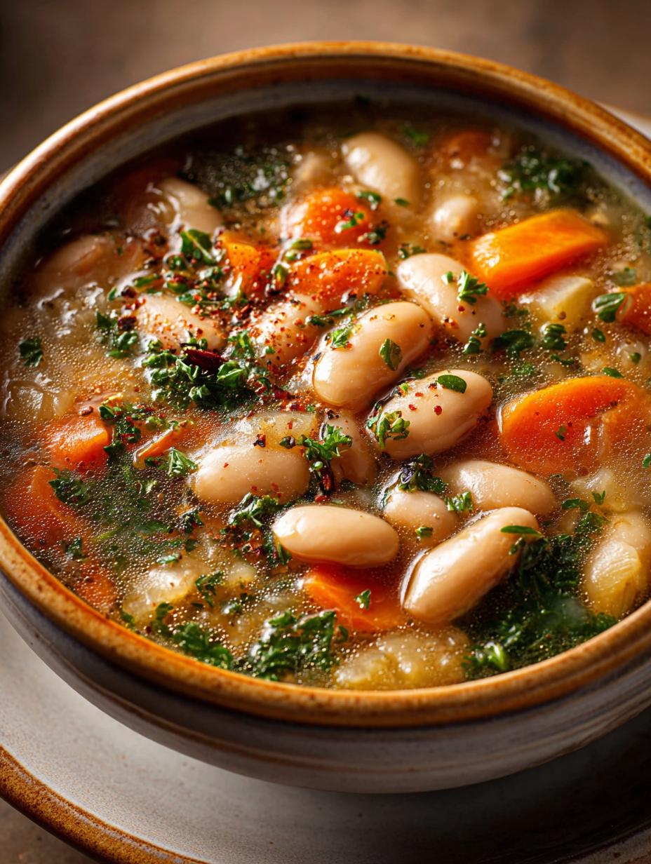 Hearty Greek White Bean Soup That Comforts Every Bite - Greek White Bean Soup - additional detail